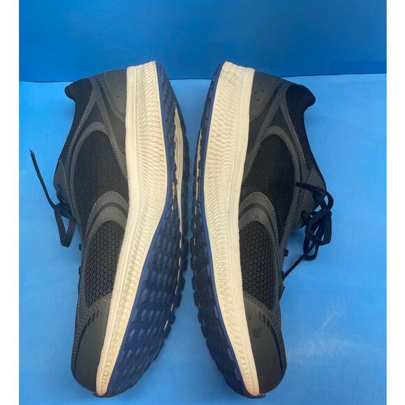 SKECHERS Go Run Air Cooled Goga Mat Men Athletic Shoes Charcoal Blue Size 11.5 - Picture 6 of 10